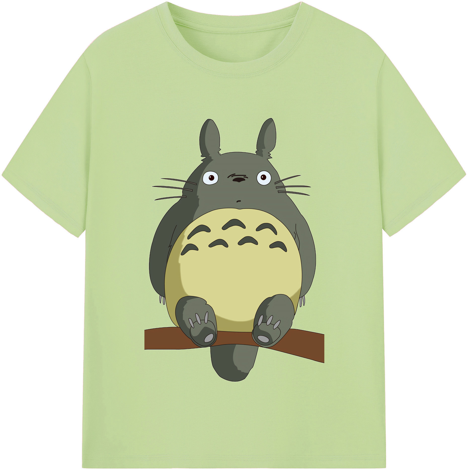（画像用） となりのトトロ 草壁メイ 草壁サツキ My Neighbor Totoro Satsuki Kusakabe Mei Kusakabe 綿100％半袖Tシャツ（フロントプリント）